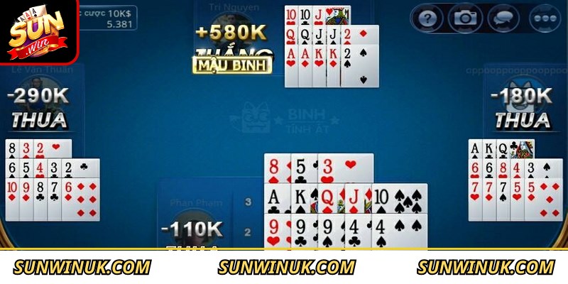 Các trường hợp thắng trắng trong mậu binh game thủ cần nắm rõ